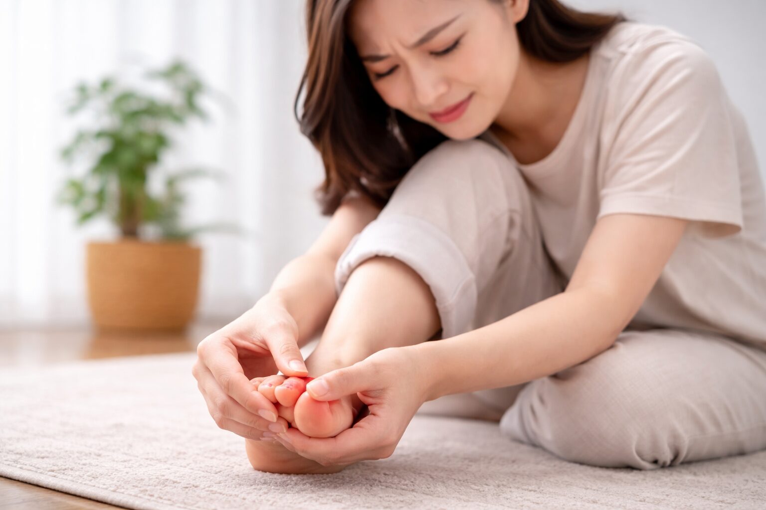 巻き爪 痛み 足親指 食い込み 長浜市