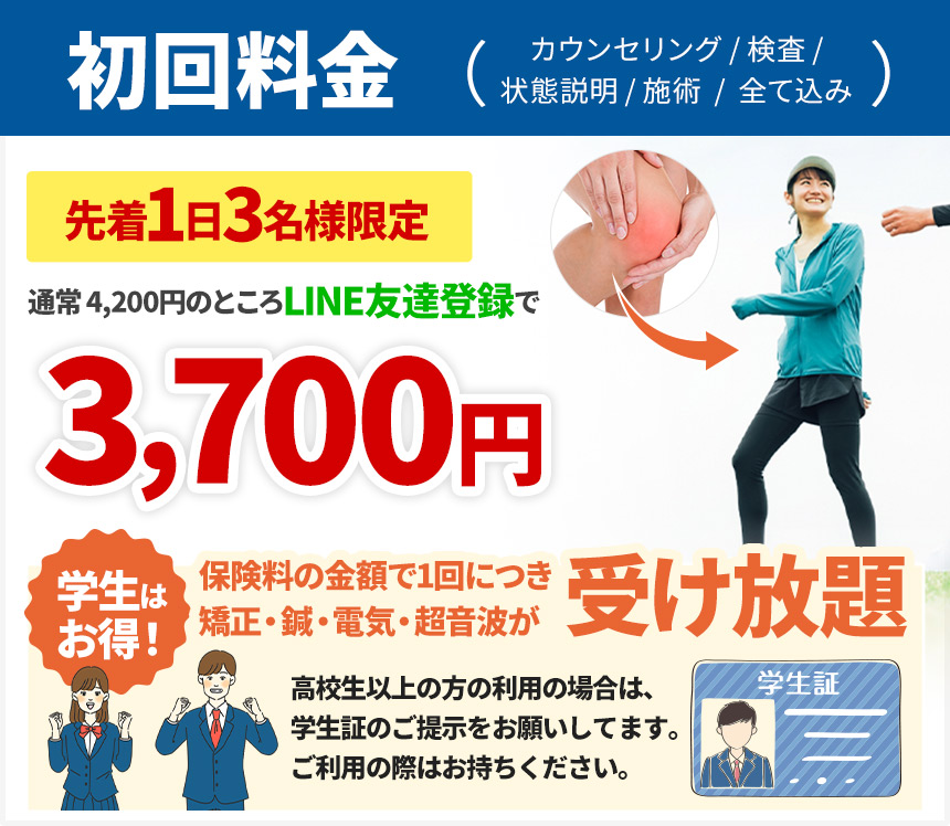 初回料金3,700円